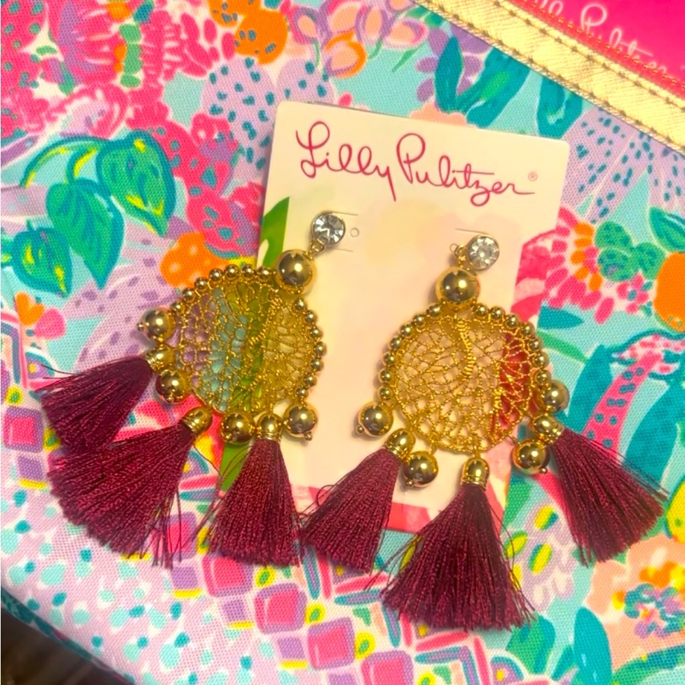 New Lilly Pulitzer earrings